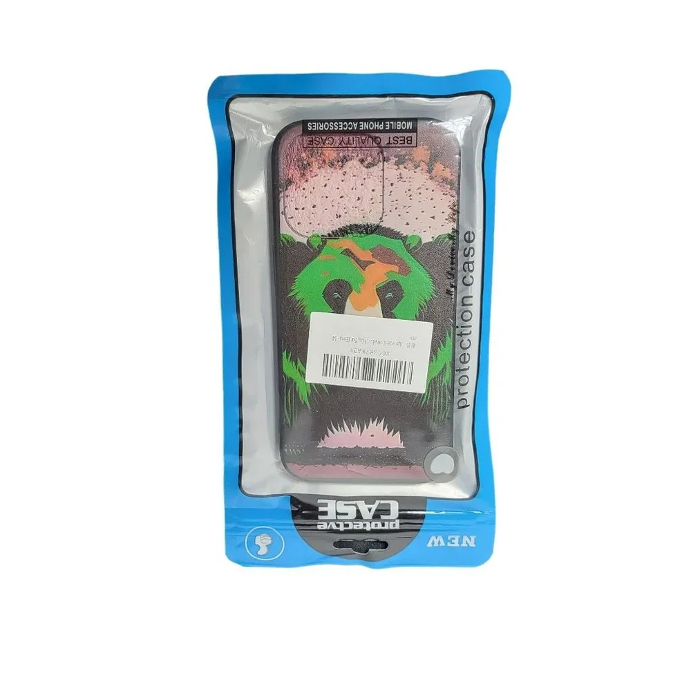 New in Package Neon Bear Printed Phone Protection Case Apple iPhone 14 Pro #1